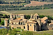 Spain, Catalonia, Tarragona Province, Conca de Barbera comarca, Vimbodi, La ruta del Cister, Monastery Santa Maria de Poblet, listed as World Heritage by UNESCO