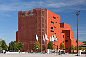 Belgium, West Flanders, Bruges, Concertgebouw, International Center for Music and Performing Arts by architects Paul Robbrecht and Hilde Daem