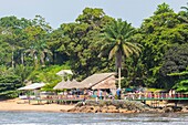 Cameroon, South Region, Ocean Department, Kribi, restaurants near Lobe Waterfall