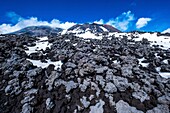 Italy, Sicily, Etna Volcano, ascent of the south crater