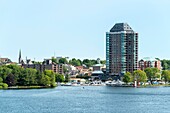 Kanada, Ontario, Brockville am St.-Lorenz-Strom, Hafen