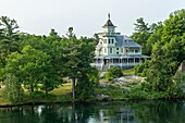 Canada, Ontario, the Thousand Islands region on the St. Lawrence River, between Canada and the USA