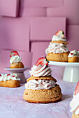 Choux pastry inspired by a hotel in Budapest