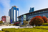 Busan Bahnhof, Busan, Südkorea, Asien