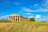 Tempel der Hera (Tempel E), Archäologischer Park von Selinunte, Selinunte, Bezirk Trapani, Sizilien, Italien, Mittelmeerraum, Europa