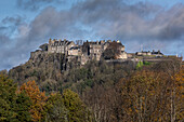 Stirling Castle im Herbst, Stirling, Stirlingshire, Schottland, Vereinigtes Königreich, Europa