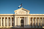 Außenansicht des Kulturpalastes, Plaza de la Revolucion, Managua, Nicaragua, Mittelamerika