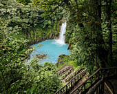 RA?o Celeste, Parque Nacional Volcan Tenorio, Provinz Alajuela, Costa Rica, Mittelamerika