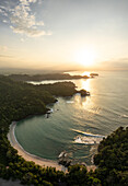 Strand von Manuel Antonio, Nationalpark Manuel Antonio, Provinz Puntarenas, Costa Rica, Mittelamerika