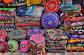 Merchandise for sale, Al-Muizz Street, Historic Cairo, Cairo, Egypt, North Africa, Africa