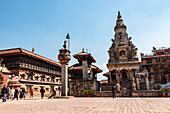 Durbar Square, Bhaktapur, UNESCO-Weltkulturerbe, Kathmandu-Tal, Nepal, Asien