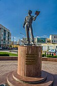 Puschkin-Statue in Asmara, Eritrea, Afrika