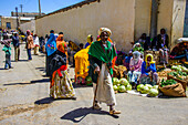 Markt in Adi Keyh, Eritrea, Afrika