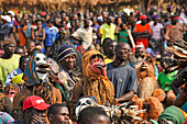 Traditionelle Kulamba-Zeremonie des Chewa-Volkes aus Sambia, Mosambik und Malawi, die jedes Jahr am letzten Samstag im August zu Ehren ihres Häuptlings Kalonga Gaia Uni in der Nähe von Katete, Ostprovinz, Sambia, Afrika, stattfindet