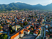 Altstadt von Bansko, in der Nähe des Pirin-Nationalparks, Bulgarien, Europa