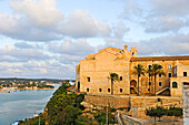 Former Sant Francesc Convent housing the Museum of Menorca, Mahon, Menorca, Balearic Islands, Spain, Mediterranean, Europe