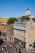 Saint-Jean-Straße in der Altstadt von Quebec, Quebec-Stadt, Provinz Quebec, Kanada, Nordamerika