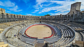 Roman Amphitheatre, Arles, UNESCO World Heritage Site, Bouches du Rhone, Provence-Alpes-Cote d'Azur, France, Europe