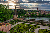 Bischofsstadt, rund um die Kathedrale Sainte-Cecile, UNESCO-Welterbe, Albi, Midi-Pyrenäen, Frankreich, Europa