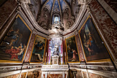 Innenraum der Kathedrale Sainte-Cecile, UNESCO-Welterbestätte, Albi, Midi-Pyrenäen, Frankreich, Europa