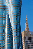 Close Up of Doha Skyline, Doha, Qatar, Middle East