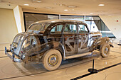 Transparentes Auto (The Ghost Car), gebaut in Amerika von General Motors für die New Yorker Weltausstellung 1939, Nationalmuseum von Katar, Doha, Katar, Naher Osten