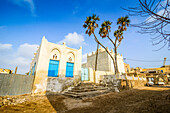 Scheich-Hamal-Moschee in der alten Hafenstadt Massawa, Eritrea, Afrika