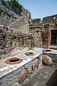 Roman town of Herculaneum, UNESCO World Heritage Site, Campania, Italy, Europe