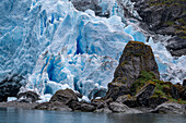 Aguila glacier, Tierra del Fuego, Chile, South America