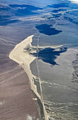 Luftaufnahme des Andengebirges, Chile, Südamerika