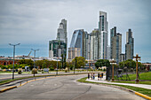 Modern buildings in the Center of Buenos Aires, Argentina, South America