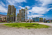 Beachfront of Iquique, Atacama desert, Chile, South America