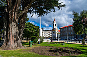 Center of Punta Arenas, Patagonia, Chile, South America