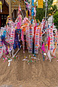 Songkram Thai Buddhist New Year parade, blessings and water battles celebrations in Chiang Mai, Thailand, Southeast Asia, Asia