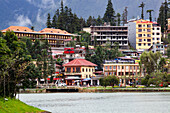 Sa Pa Stadt, die hohen Berge, Sapa, Provinz Lao Cai, Vietnam, Indochina, Südostasien, Asien