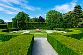 Zamecky Park (The Castle Garden), Cesky Krumlov, South Bohemian Region, Czech Republic (Czechia), Europe