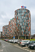 Modern administrative building Main Point Karlin, Karlin, Prague, Czech Republic (Czechia), Europe