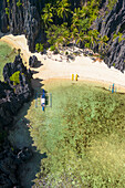 Secret Lagoon, Miniloc Island, El Nido, Bacuit Bay, Palawan, Philippines, Southeast Asia, Asia