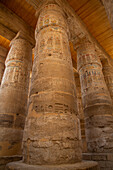 The Great Papyrus Columns, Hypostyle, Karnak Temple Complex, UNESCO World Heritage Site, Luxor, Egypt, North Africa, Africa