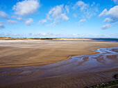 West Sands bei St. Andrews, Fife, Schottland, Vereinigtes Königreich, Europa