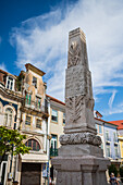 Da Liberdade Obelisk in Aveiro, Portugal