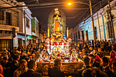 Dia de la Virgen de Guadalupe (Unsere Liebe Frau von Guadalupe), Fest und Parade in Guatemala-Stadt.