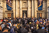 Dia de la Virgen de Guadalupe (Unsere Liebe Frau von Guadalupe) Fest und Parade in Guatemala-Stadt.