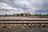 Verlassener Bahnhof, Pedricena, Mexiko