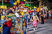 Dia de la Virgen de Guadalupe (Fest der Jungfrau von Guadalupe) und Parade in Guatemala-Stadt.