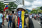 Second day of protest in Venezuela, after the supposed electoral fraud, carried out by the government of Nicolas Maduro