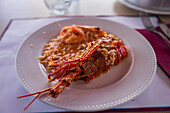 Soupy rice with seafood, Aveiro, Portugal