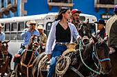 Fest in Mapimi, Mexiko.