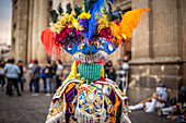 Dia de la Virgen de Guadalupe (Our Lady of Guadalupe) festival and parade in Guatemala City.