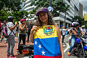 Second day of protest in Venezuela, after the supposed electoral fraud, carried out by the government of Nicolas Maduro